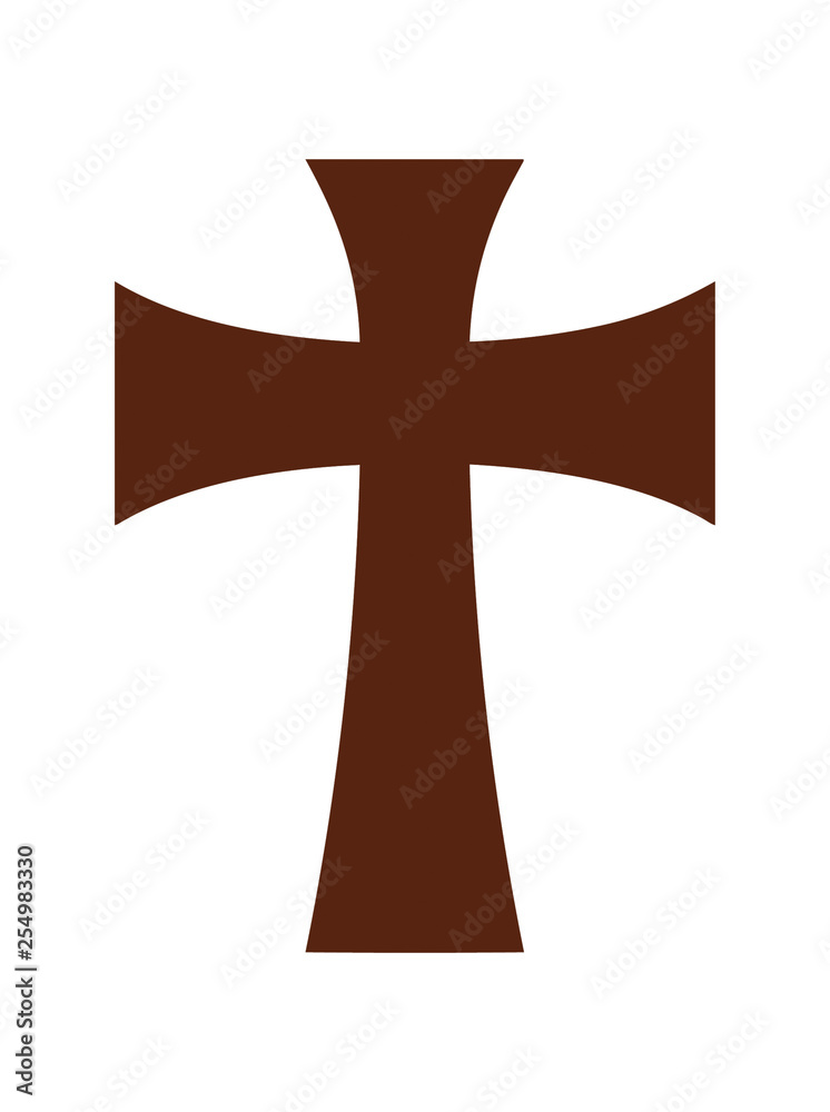 Christian cross. Crucified Jesus Christian cross. Crucified Jesus