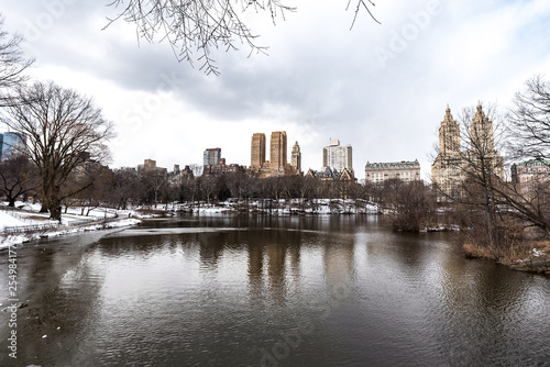 Center Park Winter View