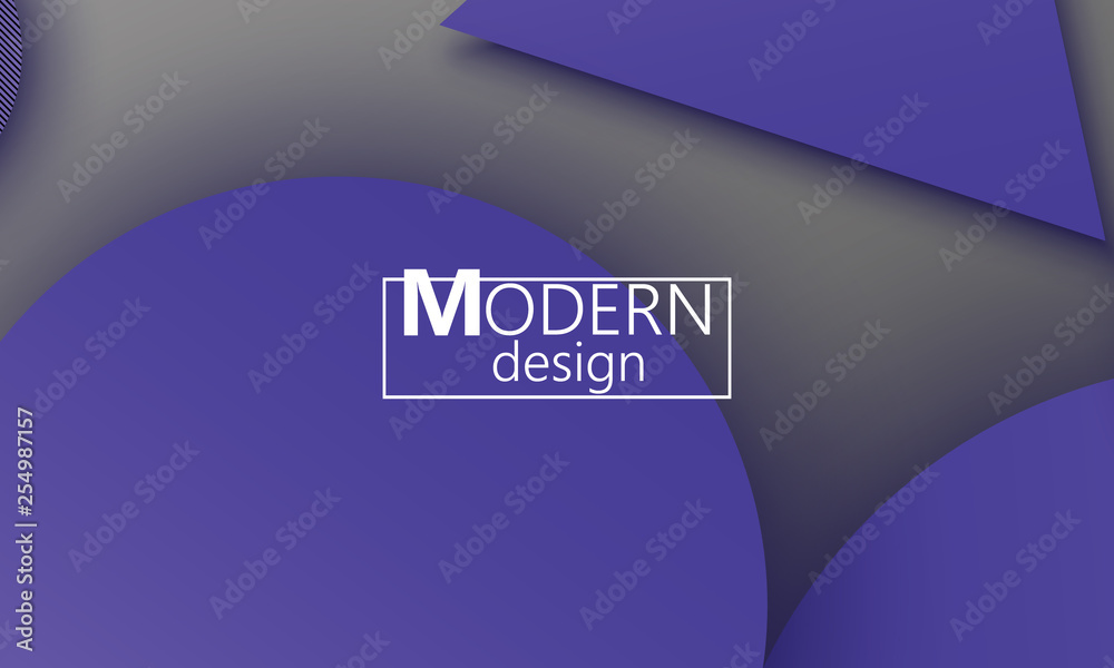 Obraz premium Geometric background. Material design.