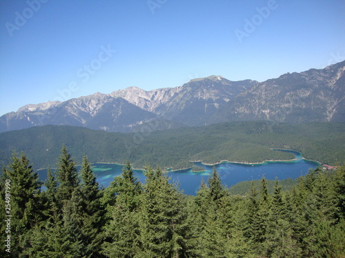 Lake Eibsee near Garmisch