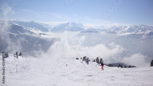 Ski region Zillertal Arena in Austria