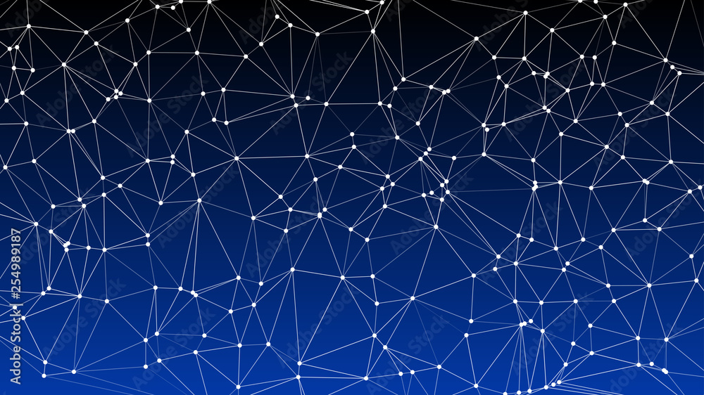 Fototapeta premium Technical triangles vector blank background