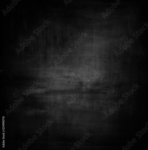Black dark concrete textured background © Stillfx