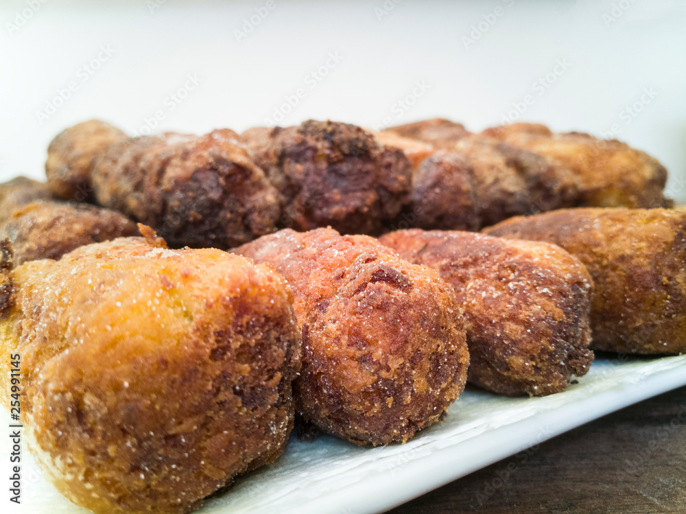 homemade croquettes on a white plate homemade croquettes on a white plate
