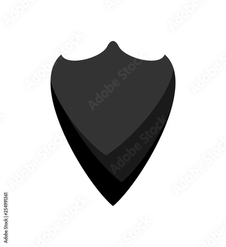 Cowboy shawl black isolated. western accessory. Wild west handkerchief