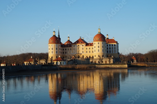 Schloss Moritzburg im Winter