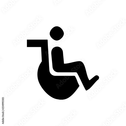 Invalid icon. Human disable sign