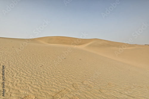 Shifting sand dunes-Takla Makan Desert. Hotan prefecture-Xinjiang Uyghur region-China-0004