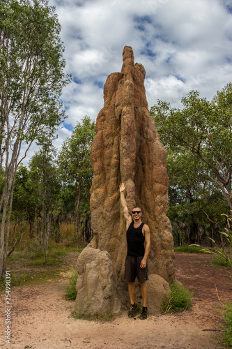 Termite Mound in Litchfield National Park, Northern Territory, Australia