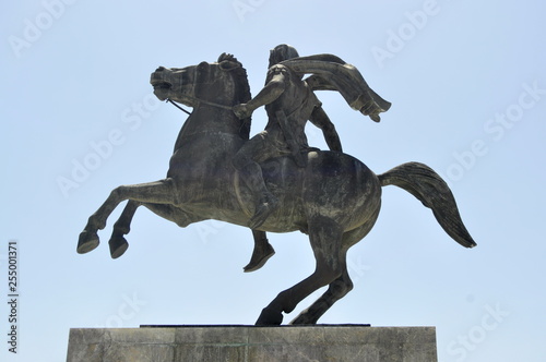 Alexander the Great Monument in Thessaloniki, Greece