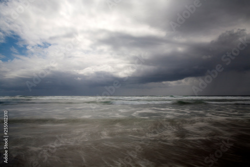 Clouds and seas