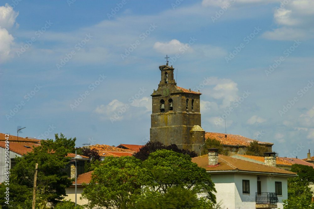 Spain. Rural villlage in Burgos.