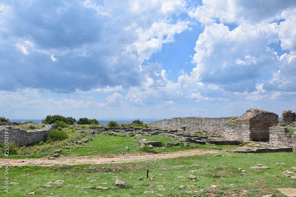 Cape Kaliakra Historical Remains Landmark Bulgaria
