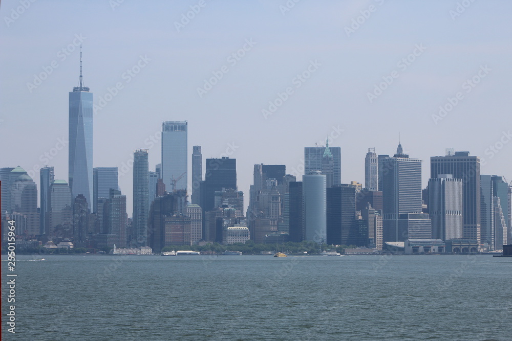 Vistas de New York desde el Rio Hudson