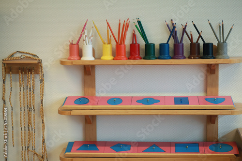 Montessori handwriting educational materials