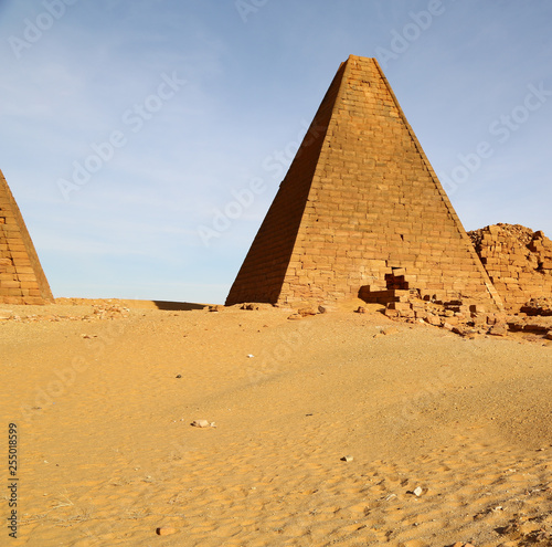  the   antique pyramids of the black pharaohs