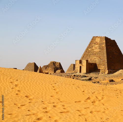  the antique pyramids of the black pharaohs