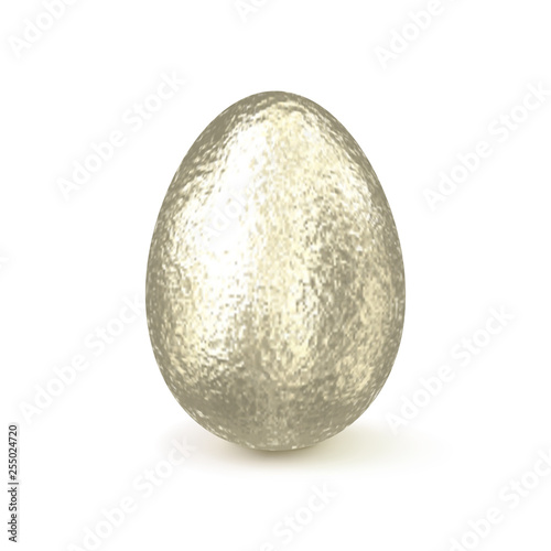 Vector 3D Silver Easter Egg © Ayvengo