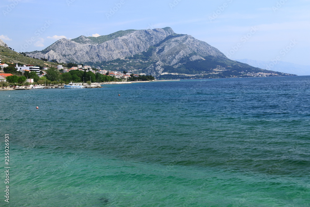 クロアチアドブロヴニクから　モンテネグロコトルへの道　アドリア海沿岸