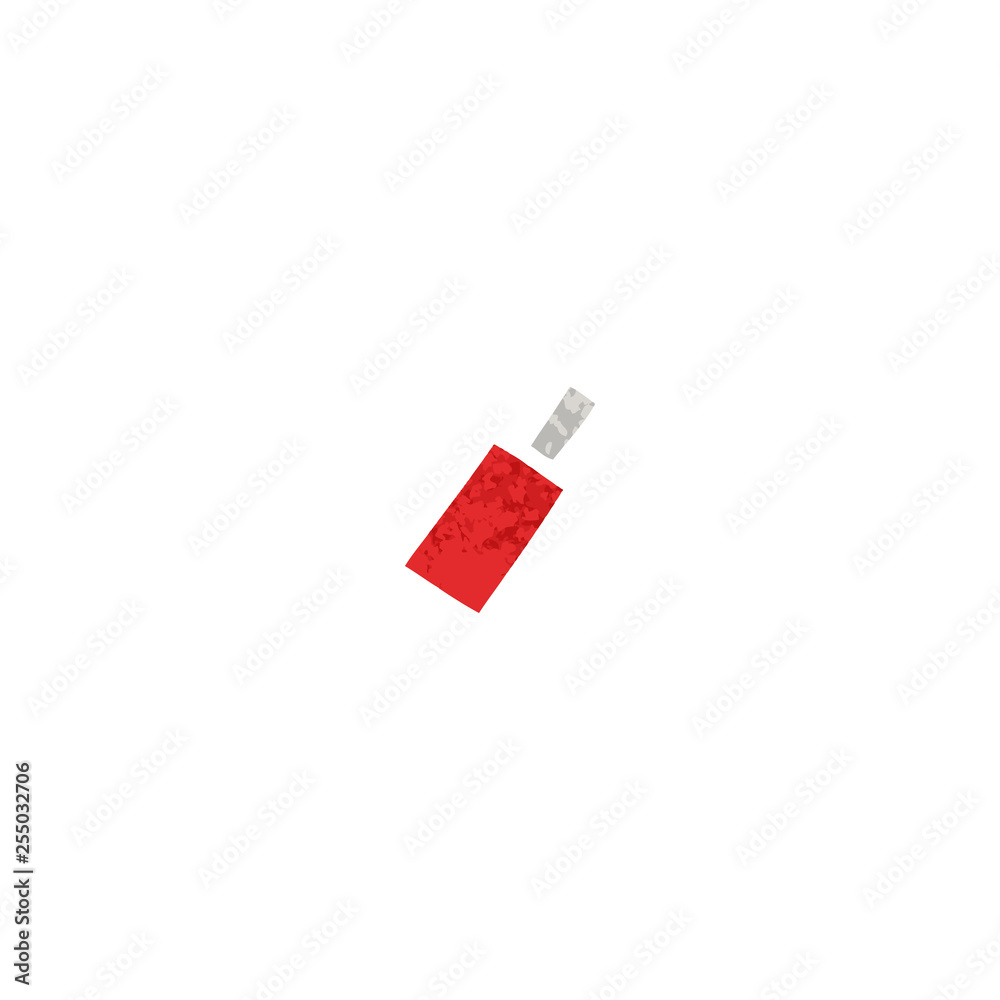 retro illustration style cartoon audio plug retro illustration style cartoon audio plug