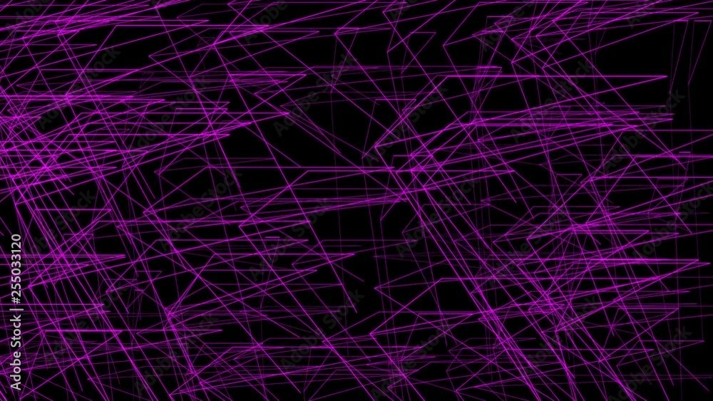 Abstract Looped Glowing Shape Outlines Animated Background 13 Abstract Looped Glowing Shape Outlines Animated Background 13
