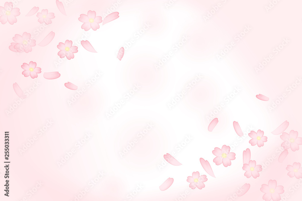 Background material that Sakura Fubuki dances. 桜吹雪が舞う背景素材 Background material that Sakura Fubuki dances. 桜吹雪が舞う背景素材