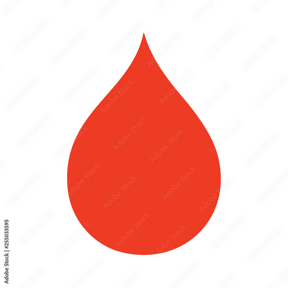 quirky hand drawn cartoon blood drop quirky hand drawn cartoon blood drop