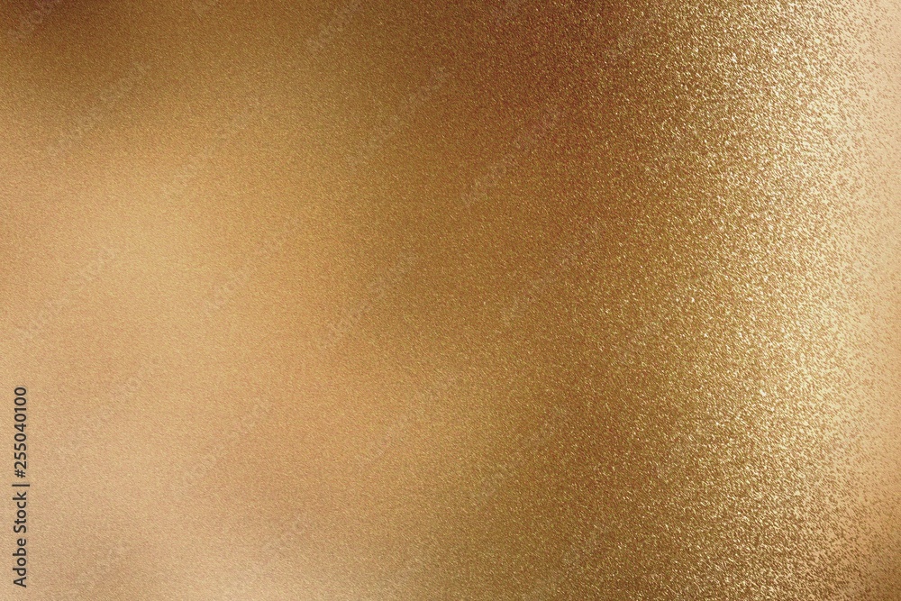 Fototapeta premium Abstract background, texture bronze metallic wall