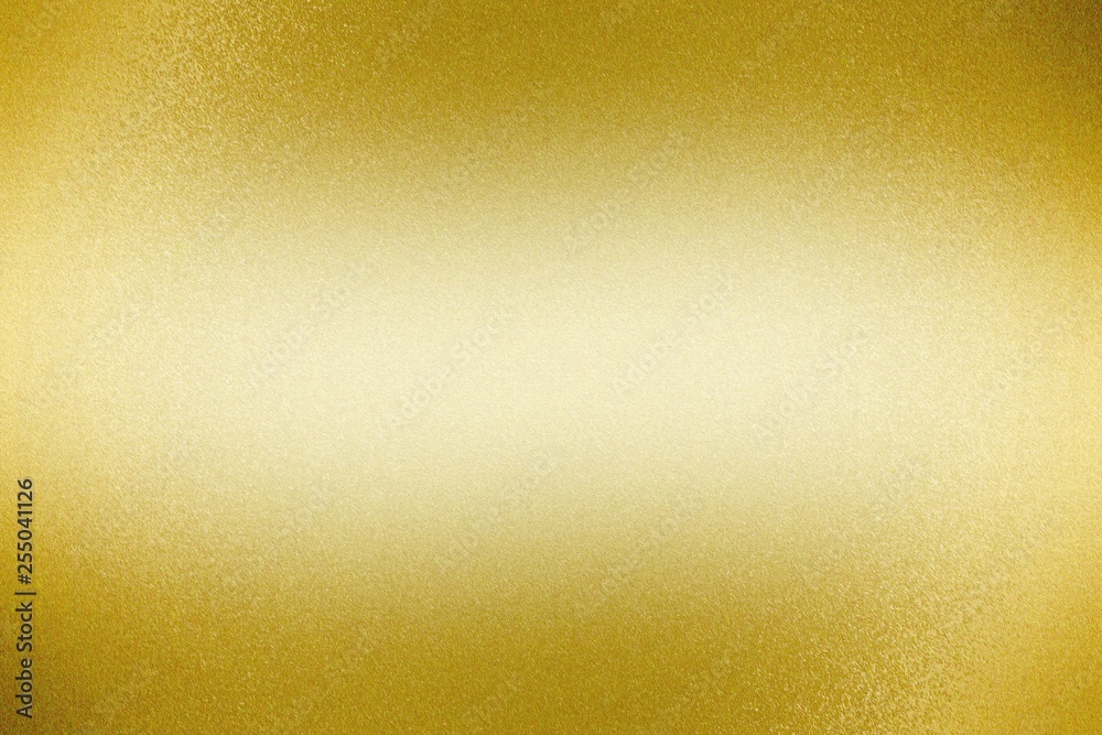 Shiny yellow steel wall, abstract texture background Shiny yellow steel wall, abstract texture background