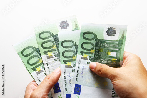 Europe banknote background