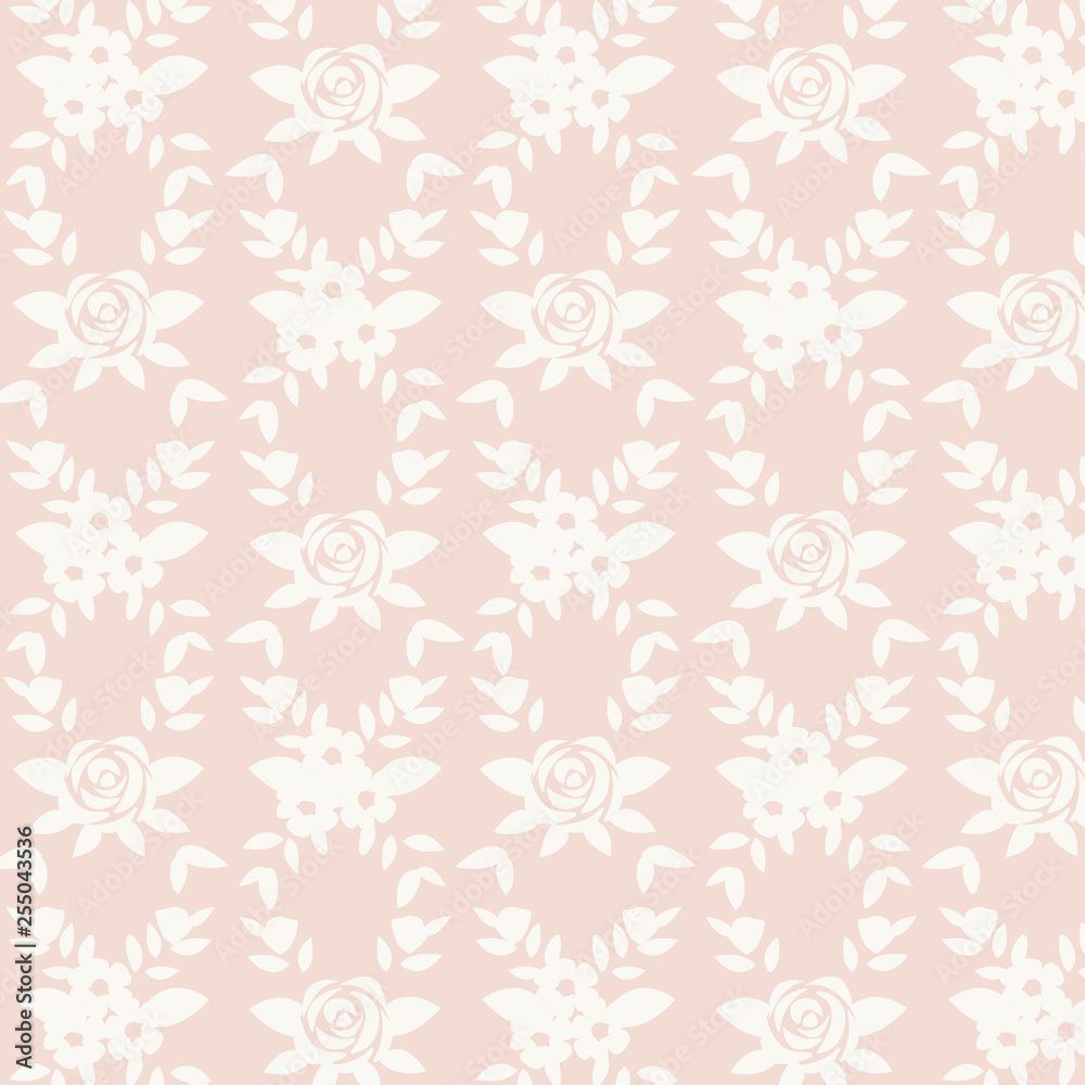 Botanical floral illustration Botanical floral illustration
