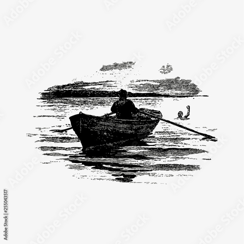 Saving a drowning man