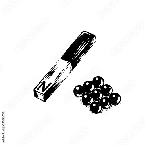 Magnet illustration