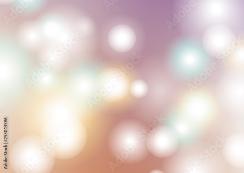 Yellow bokeh background