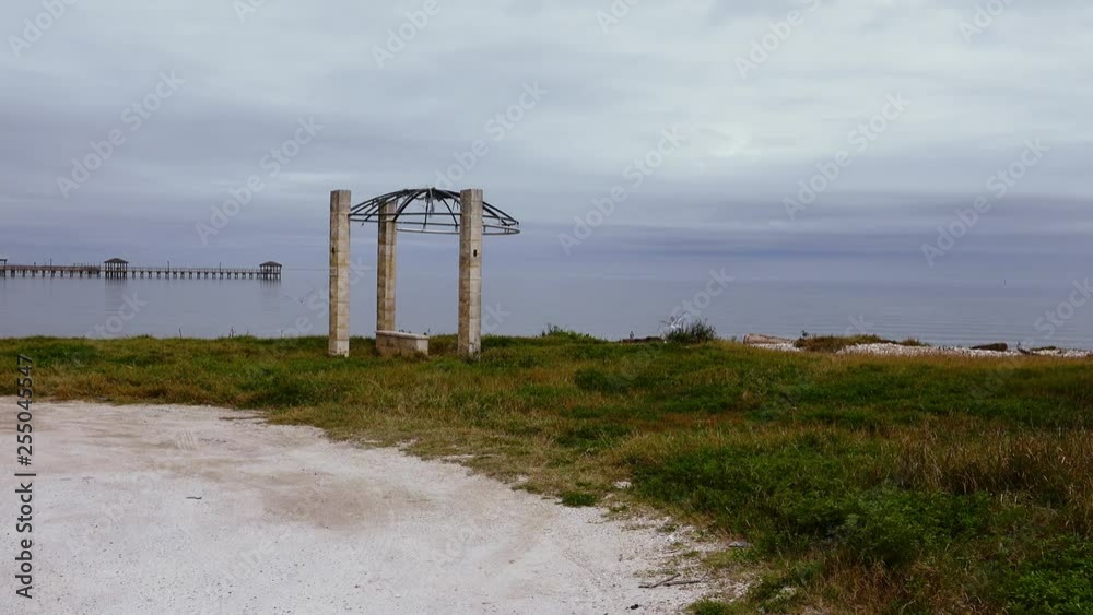 A reminder of Hurricane Harveys destruction in a beautiful bayside town of Rockport, Texas. A reminder of Hurricane Harveys destruction in a beautiful bayside town of Rockport, Texas.