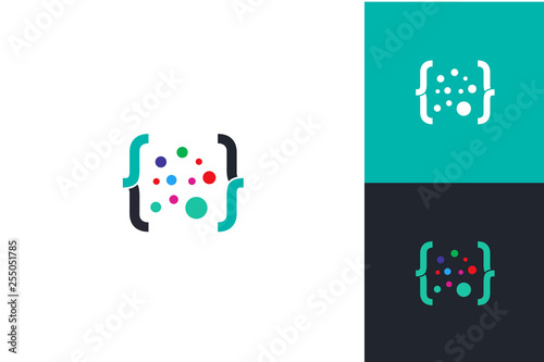 Colorful Bubble Code Inspirations Template