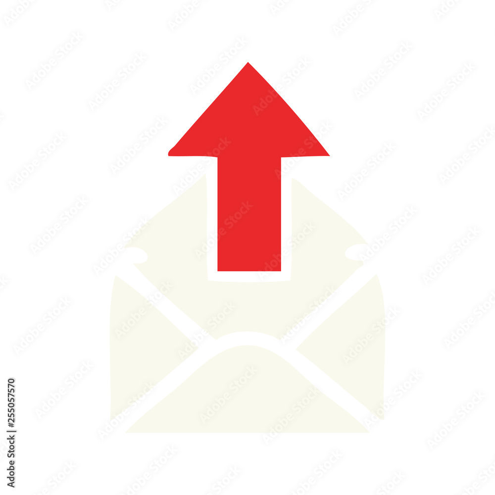 flat color retro cartoon email sign flat color retro cartoon email sign