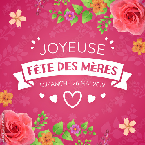 Fête des mères 2019