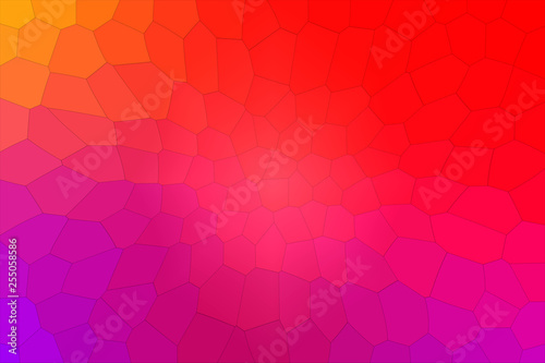Abstract mosaic background texture with purple, red color