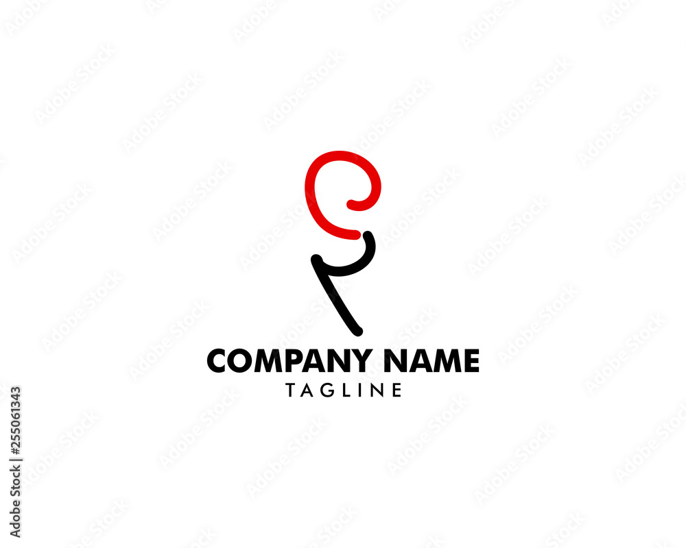 Initial letter SP Logo Template Initial letter SP Logo Template