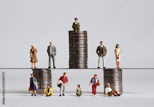 фотографія The concept of social stratification