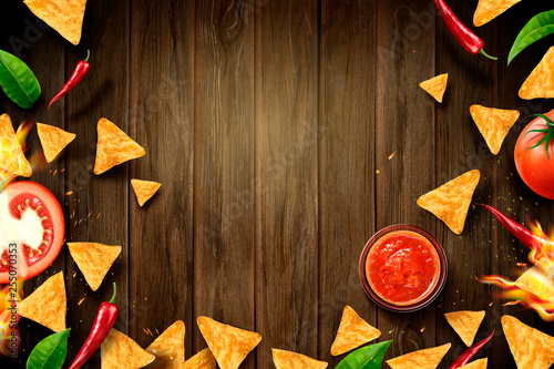 Delicious tortilla chips