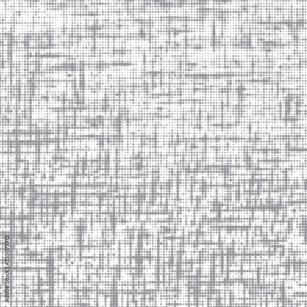 Semitone of a gray points               