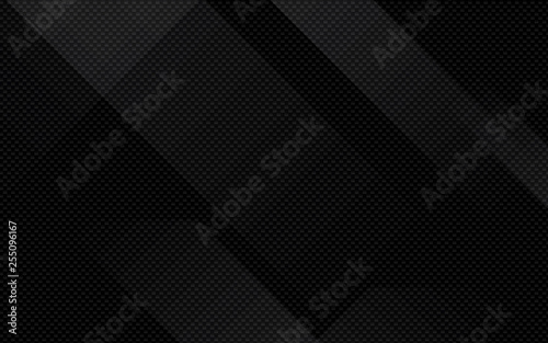 Black abstract geometric background. Modern shape concept.