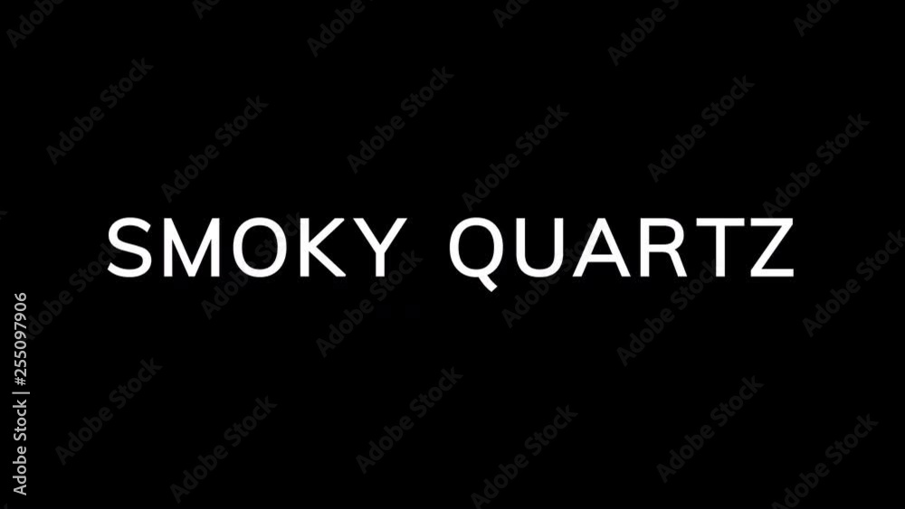 From the Glitch effect arises SMOKY QUARTZ. Then the TV turns off. Alpha channel Premultiplied - Matted with color black From the Glitch effect arises SMOKY QUARTZ. Then the TV turns off. Alpha channel Premultiplied - Matted with color black