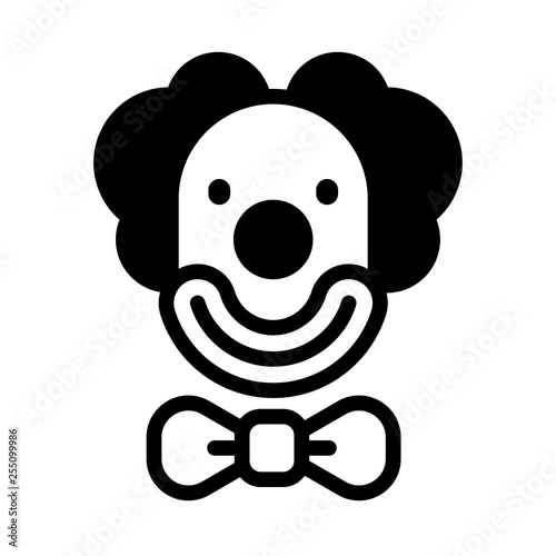 Clown Solid illustration