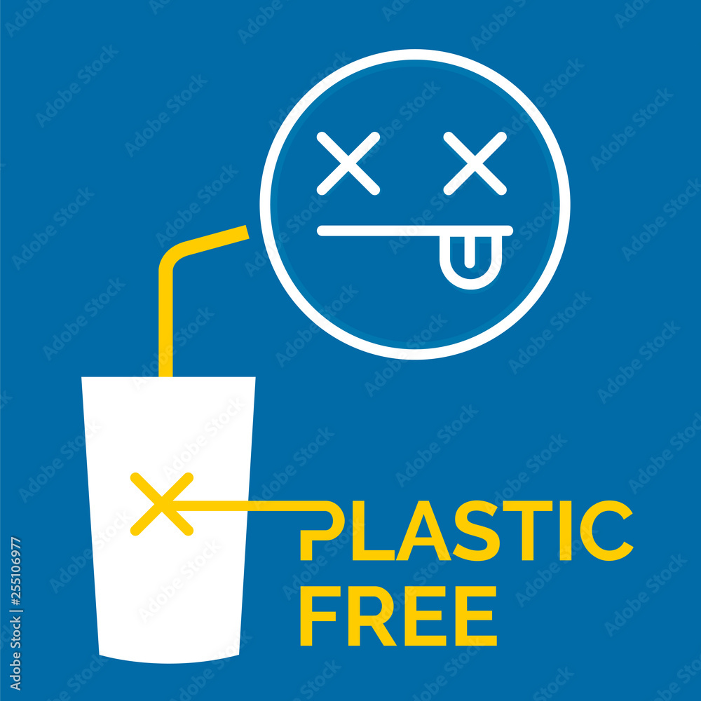 Plastic free logo Plastic free logo