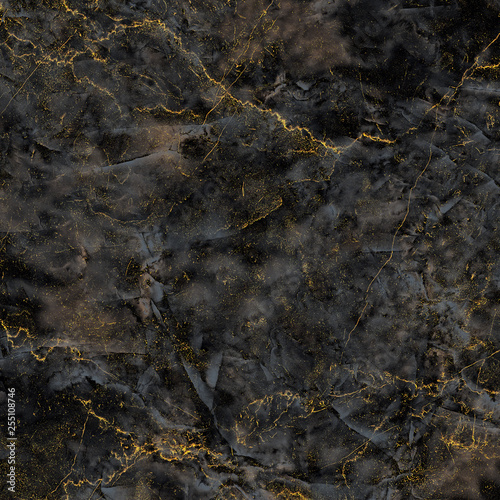 gold detail textured marble art design