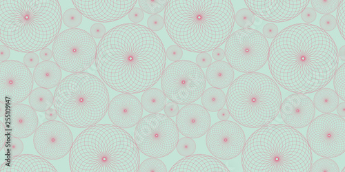 screen size wired bubbles field seamless soft blue pink