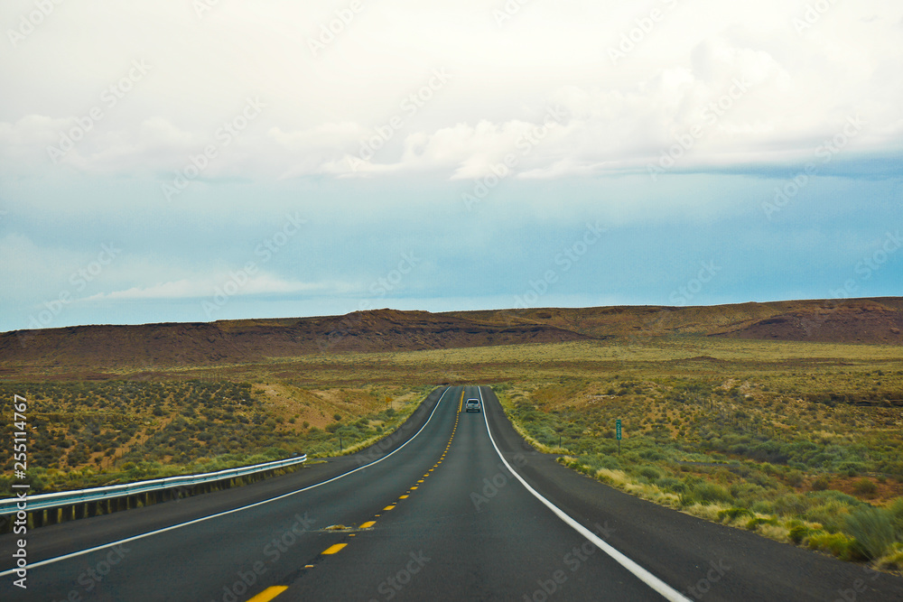 lonely highway from flagstaff to page
